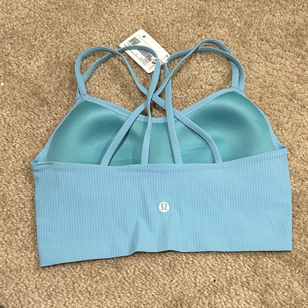 Lululemon Athletica Like a cloud longline bra ribbed B/C WBLE - Picture 2 of 3